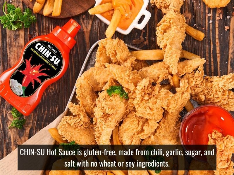 CHIN-SU Hot Sauce is gluten-free