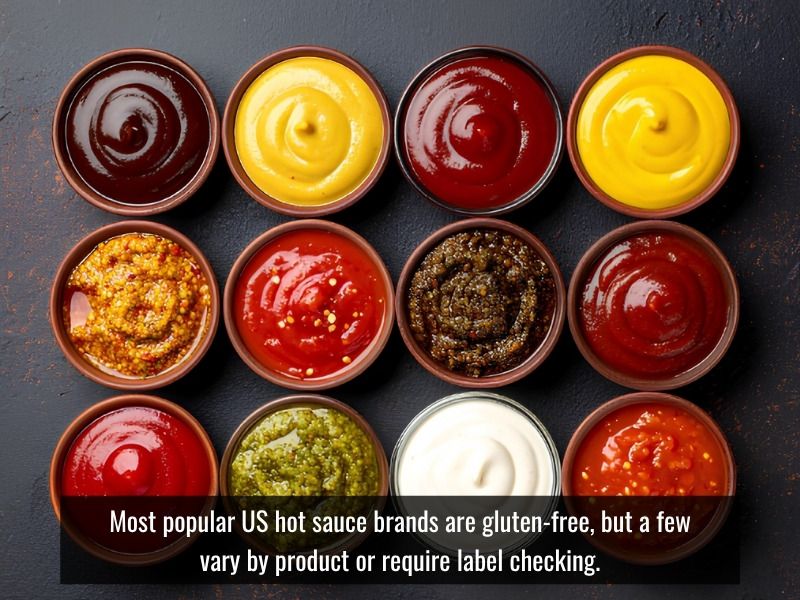 Most hot sauces are gluten-free, but verify labels