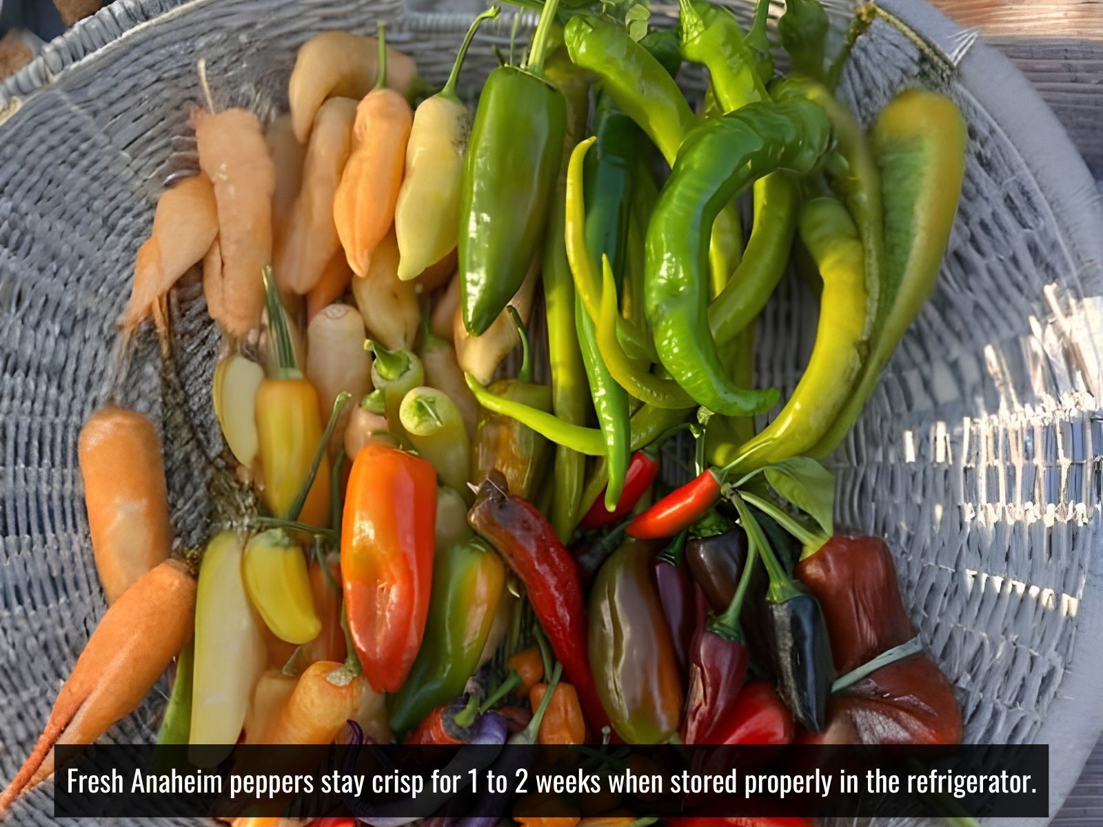 Fresh, frozen, or dried Anaheim peppers stay flavorful with proper storage methods.