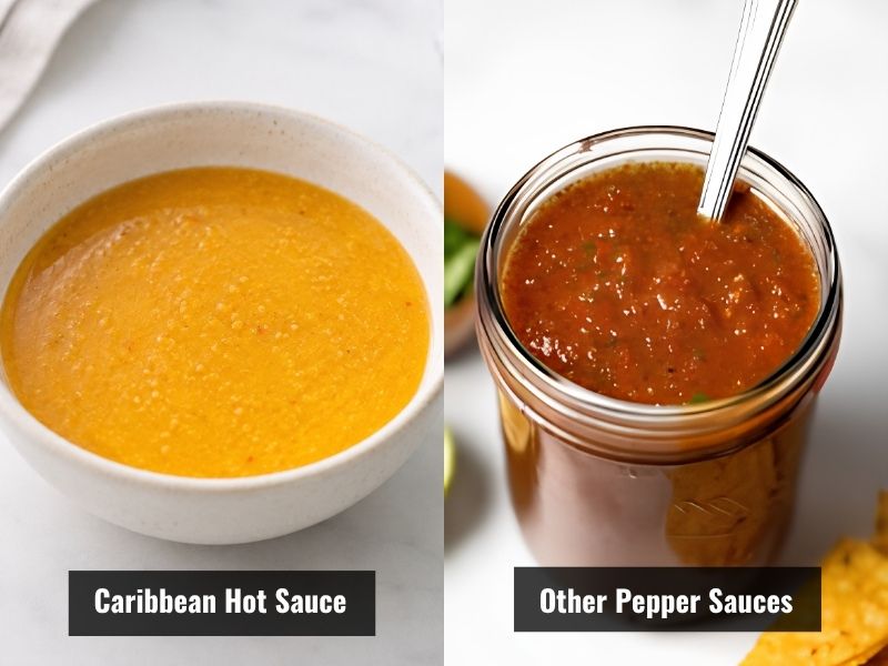 Caribbean hot sauce vs others