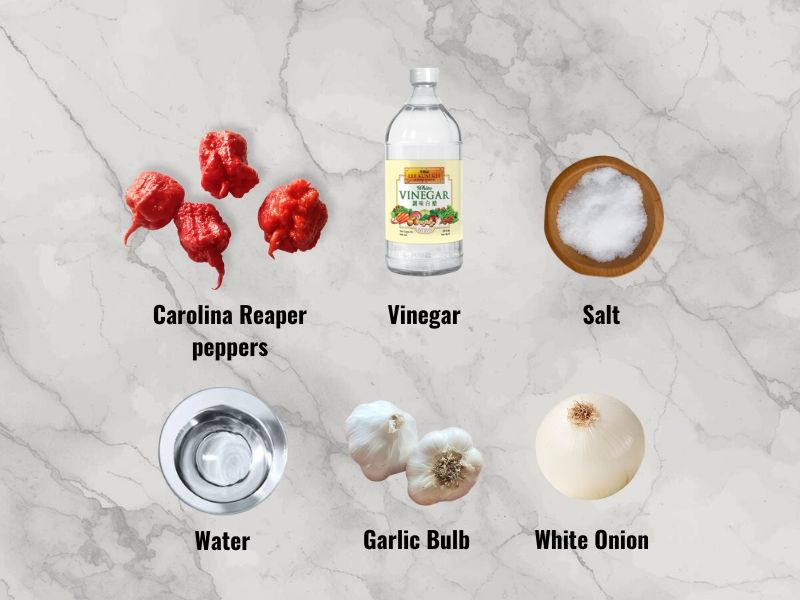 carolina hot sauce ingredients