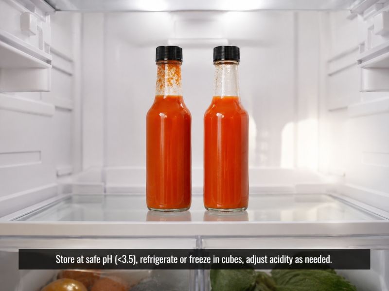 store carolina hot sauce in fridge