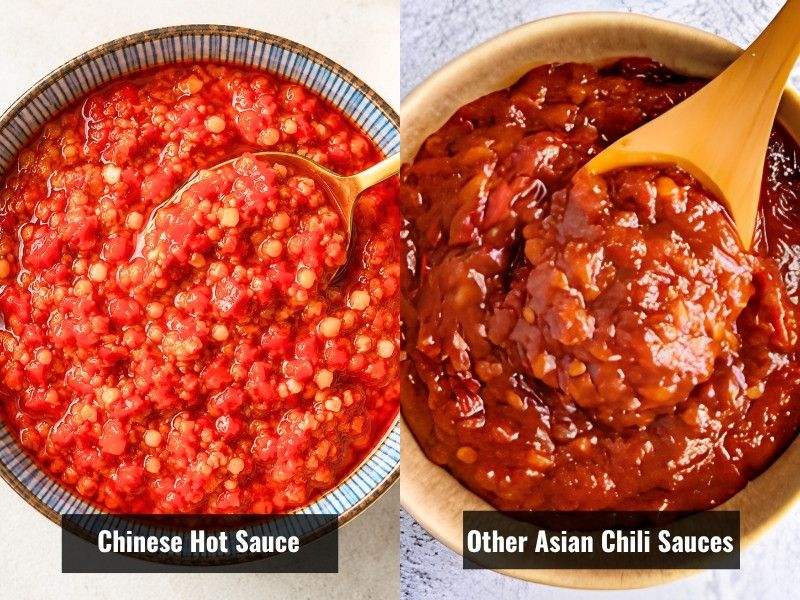 Chinese hot sauce vs Asian chili sauces