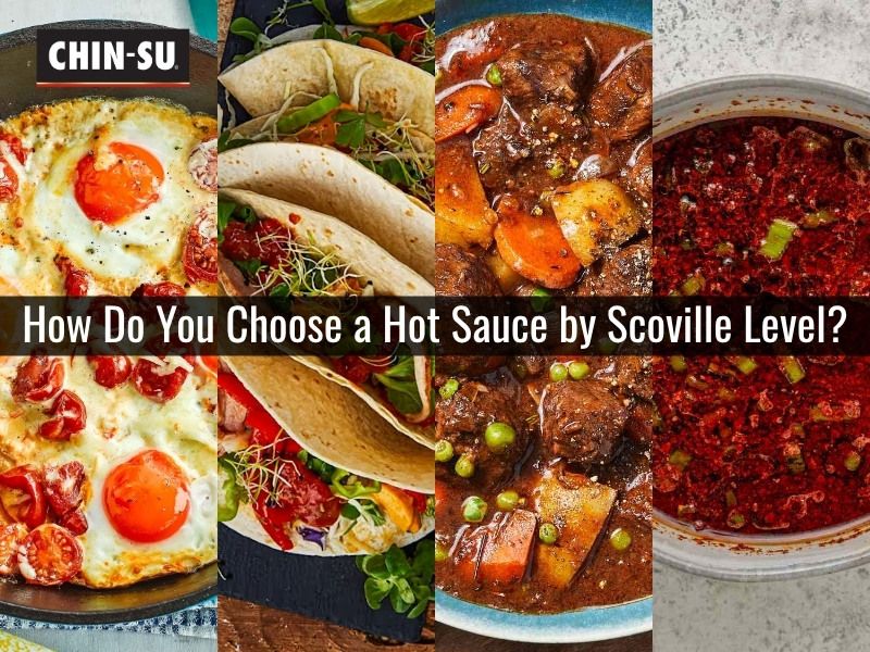 Choose a hot sauce by scoville level