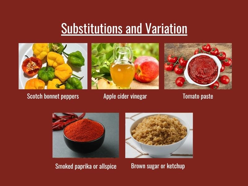 Datil pepper hot sauce substitutions and variations
