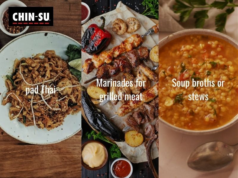 dishes with fish sauce