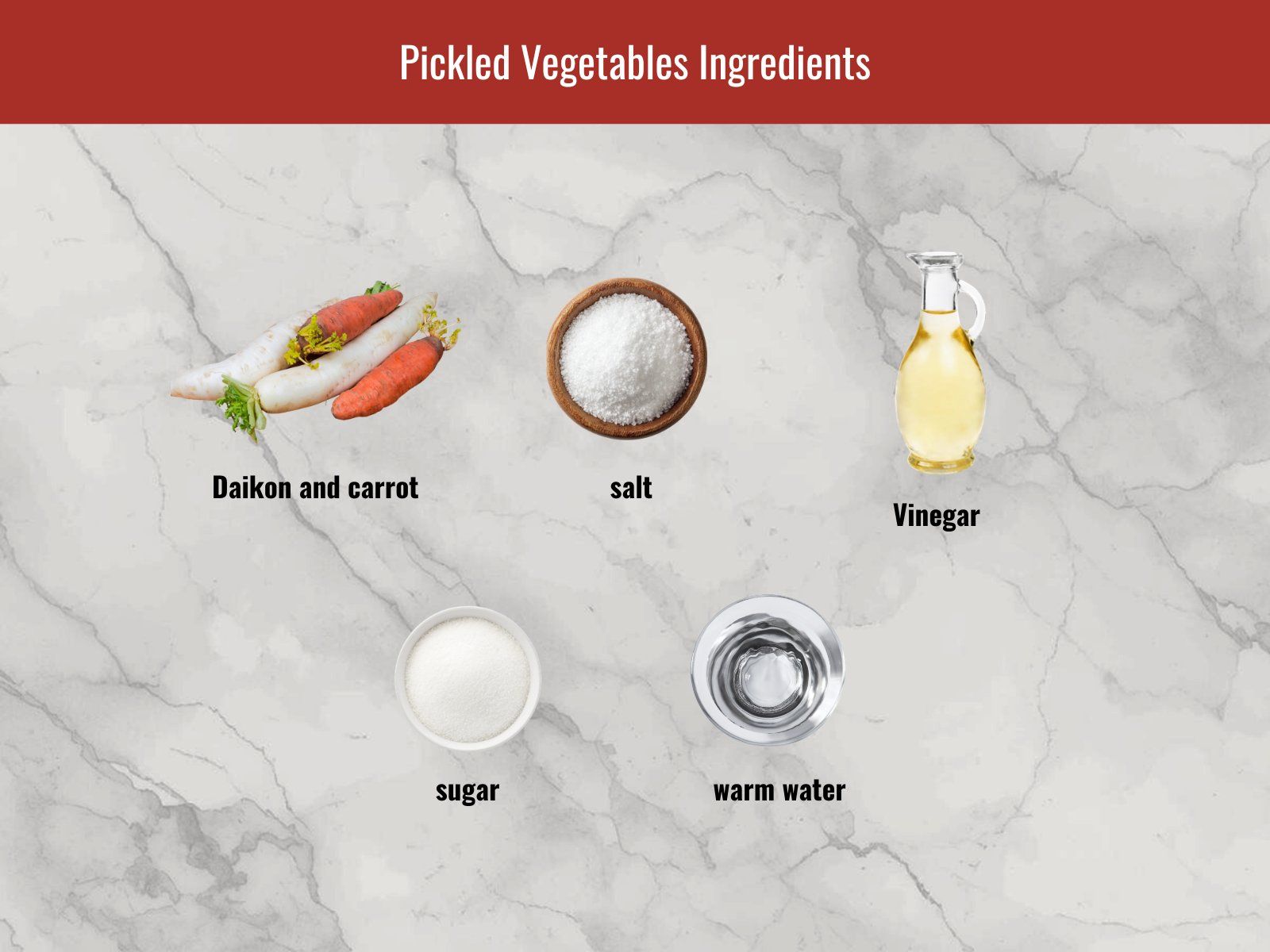 Daikon and carrot for do chua pickles