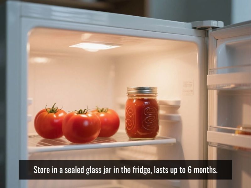 fermented hot sauce storage