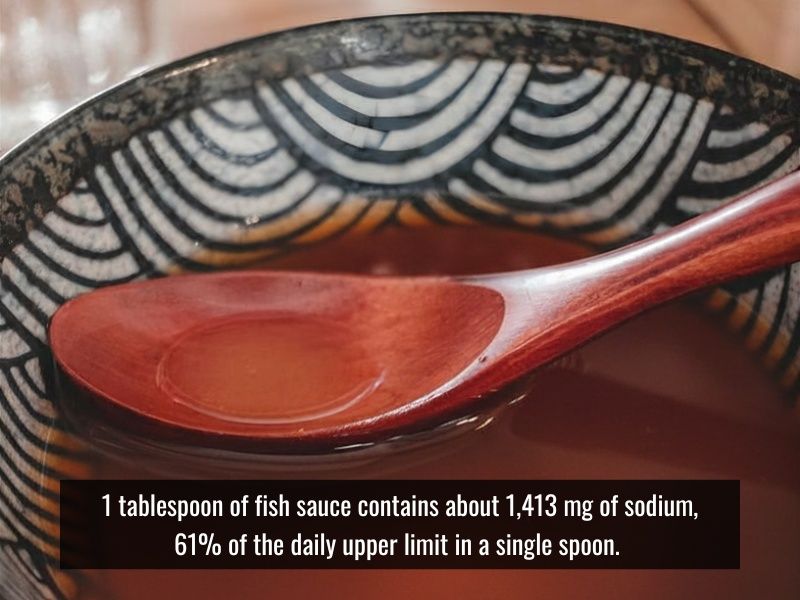 how much fish sauce should you use daily