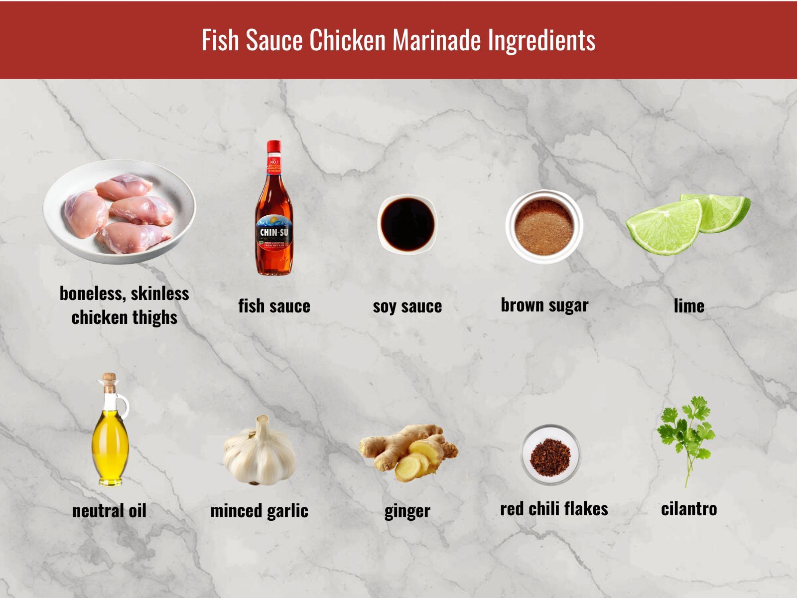 Fish sauce chicken marinade ingredients