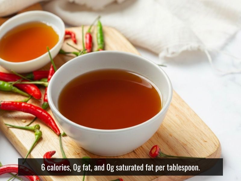 fish sauce flavors food with almost zero calories and no fat