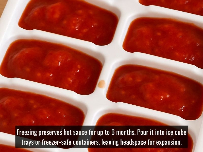 Freezing preserves flavor with slight texture changes