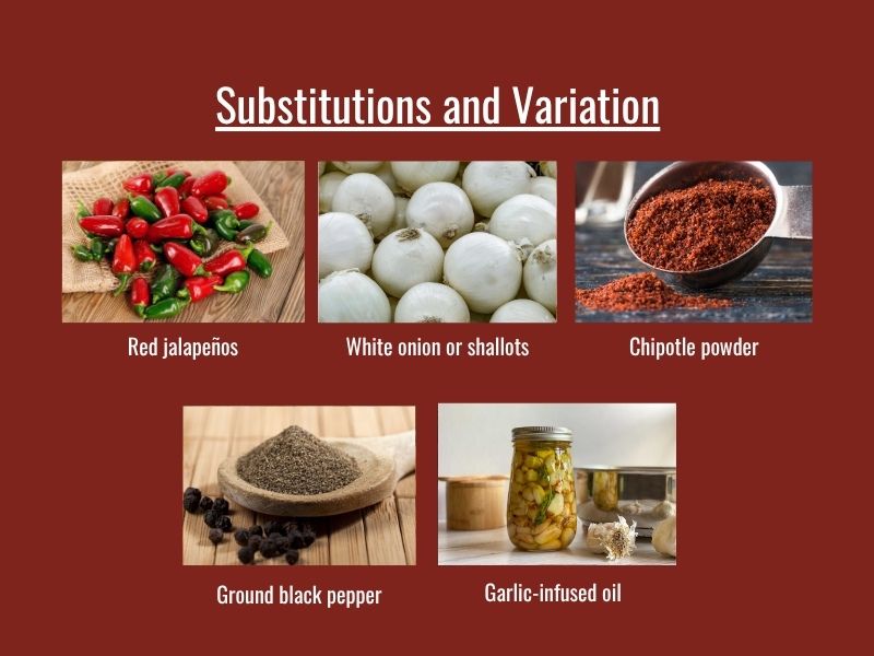 Datil pepper hot sauce substitutions and variations