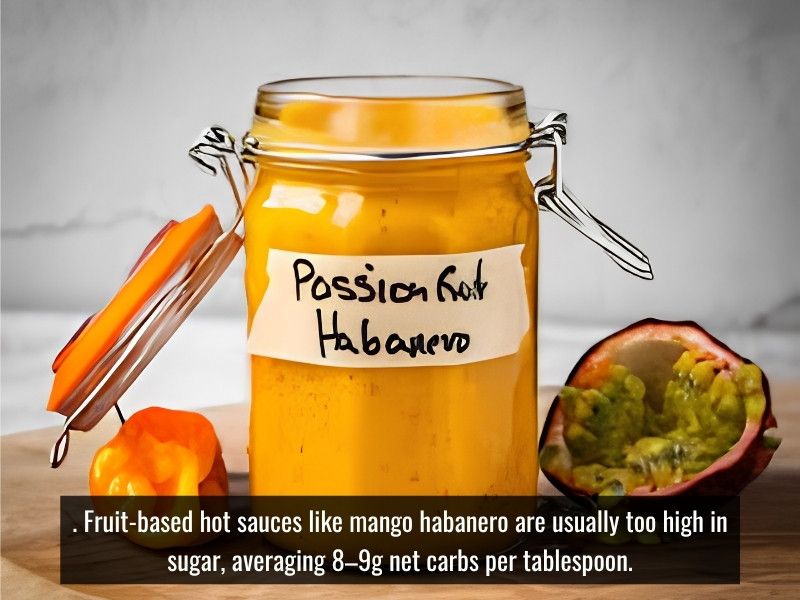 fruit hot sauce is not keto