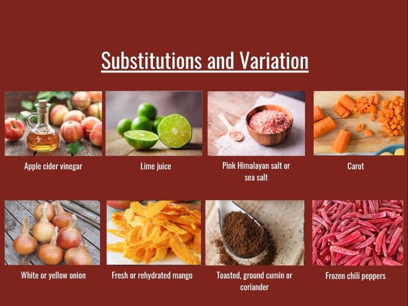 homemade hot sauce recipe substitutions