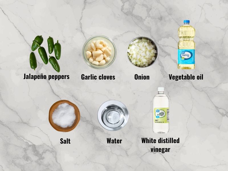 Jalapeño hot sauce ingredients