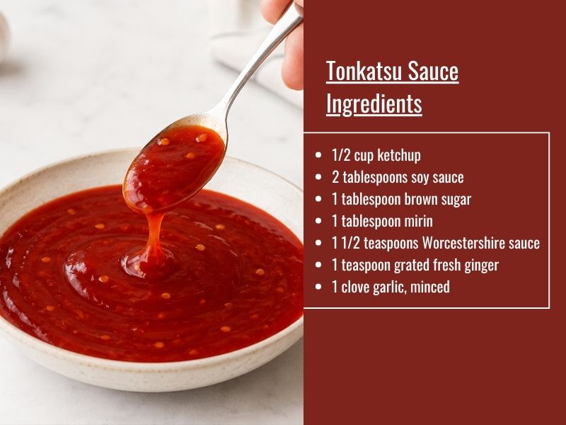 Japanese tonkatsu sauce variation