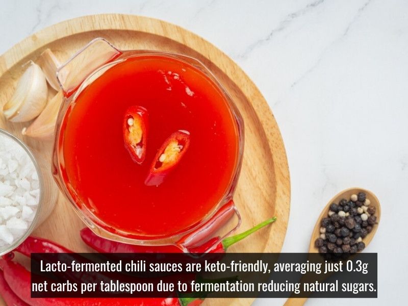 Lacto fermented hot sauce is keto