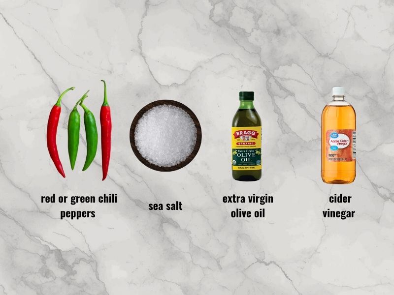 Lebanese hot sauce ingredients