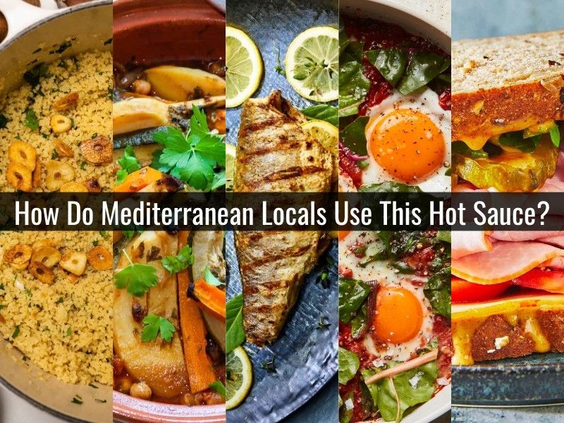 Mediterranean locals using harissa on couscous, stews, grilled meats, eggs, and sandwiches