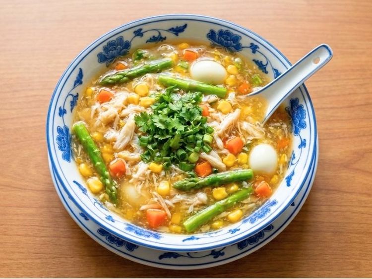 Sup Mang Cua Recipe - Vietnamese Crab and Asparagus Soup
