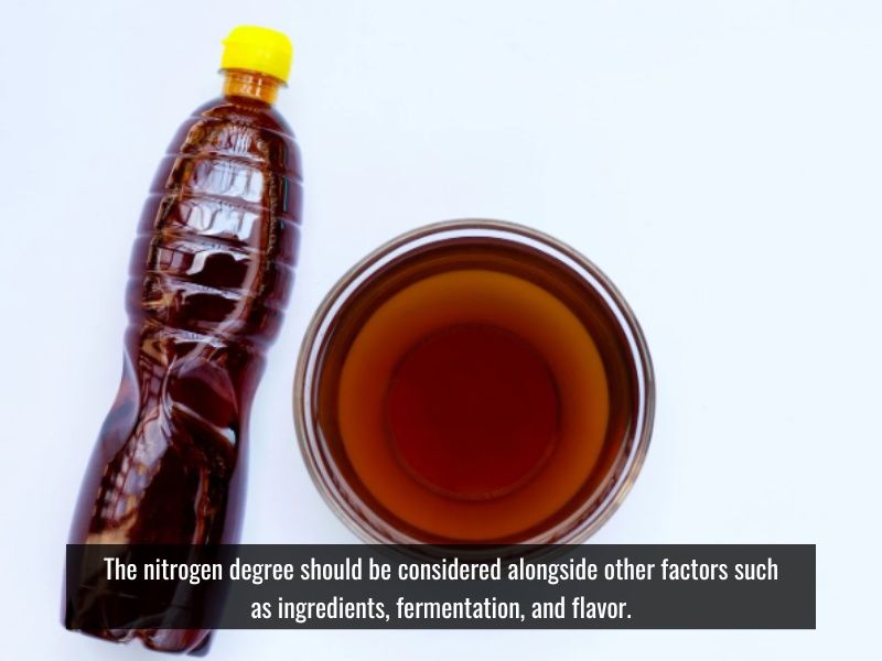 Nitrogen degree is an important indicator of fish sauce quality