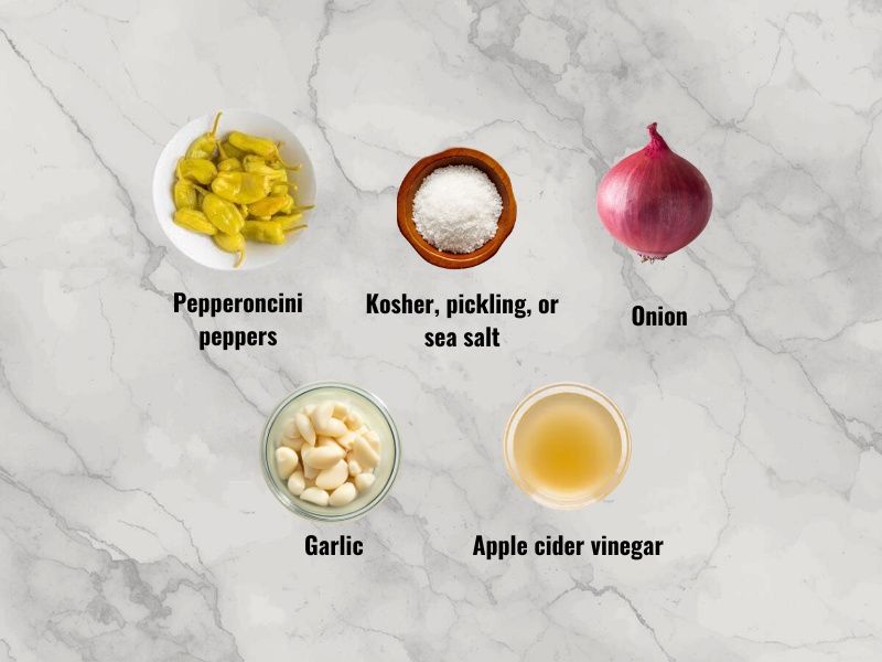 Pepperoncini hot sauce ingredients