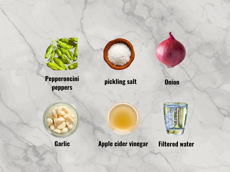 Pepperoncini hot sauce ingredients