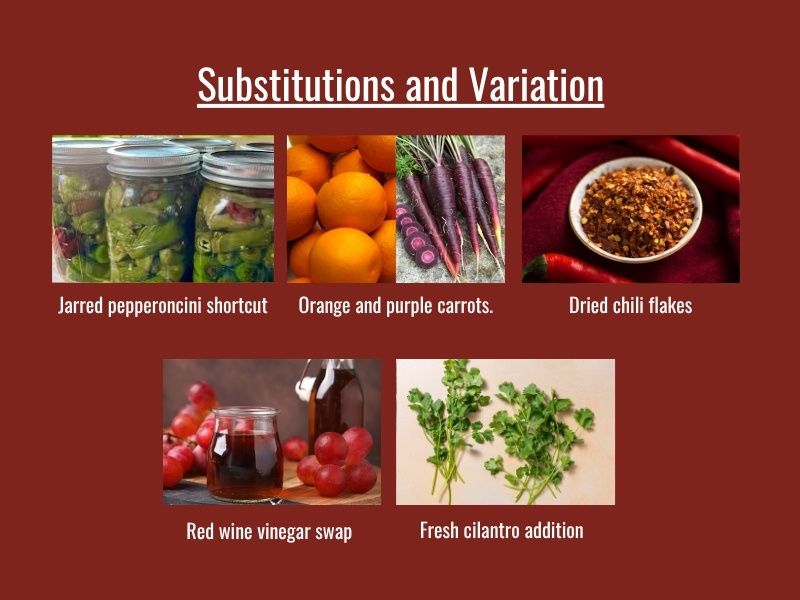 Pepperoncini hot sauce substitutions and variations