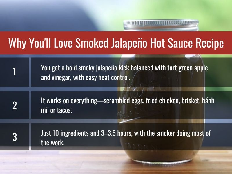 reason to love this smoked hot sauce recipe