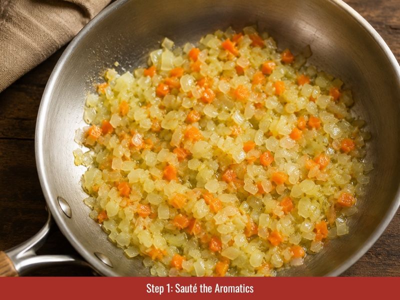 sauté the aromatics of habanero hot sauce