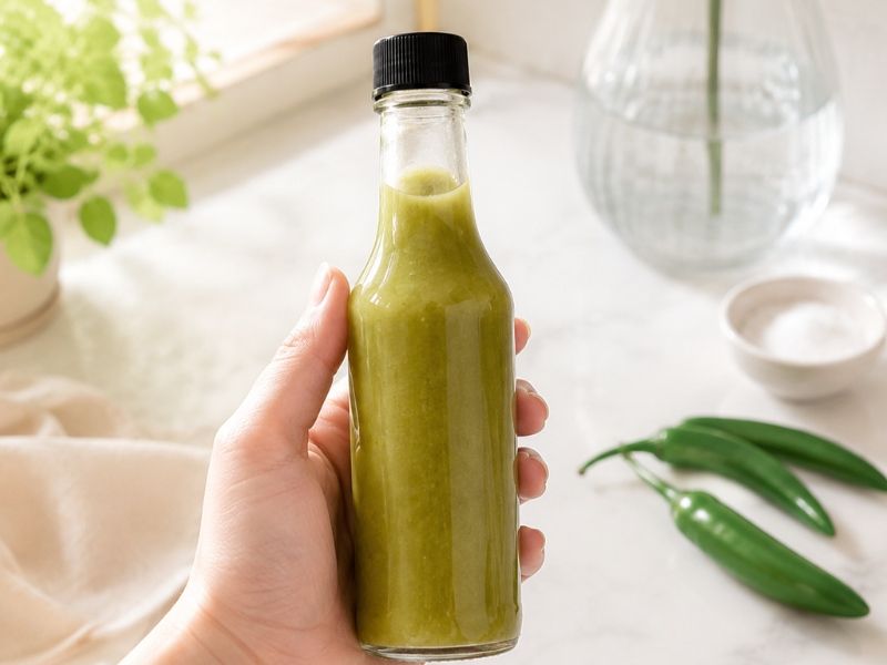 Serrano hot sauce taste