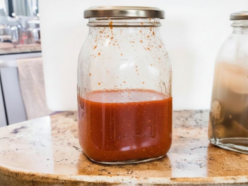 spoiled hot sauce smells rancid or yeasty