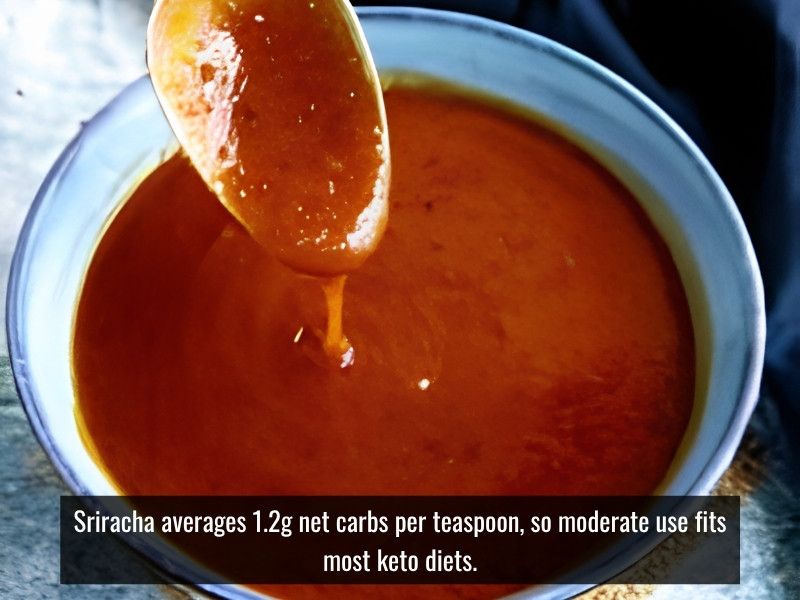 sriracha hot sauce is keto moderation