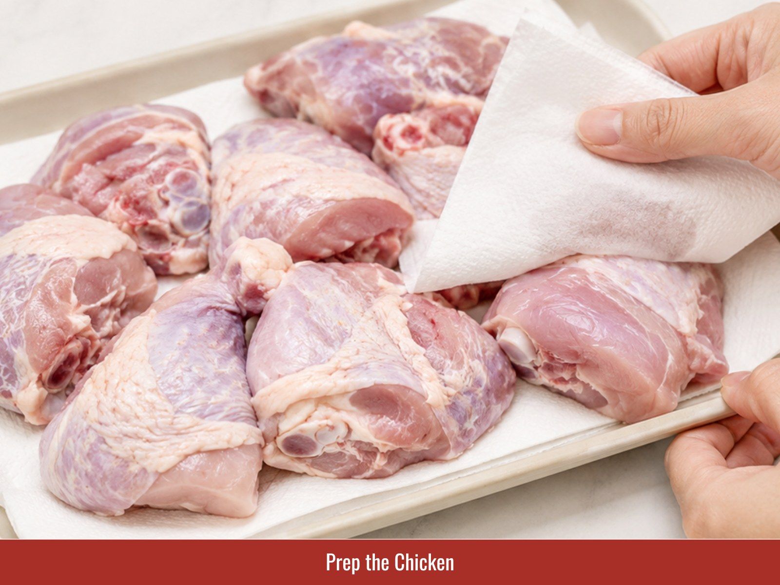 Prepare chicken for ginger chicken