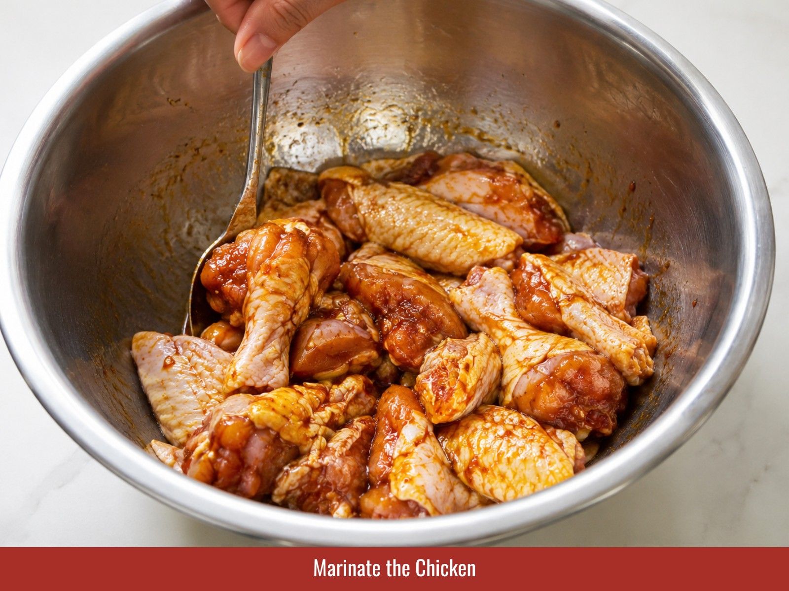 Marinate lemongrass chicken