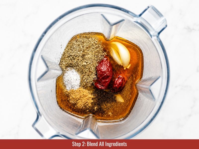 blend all gather all chipotle hot sauce ingredients