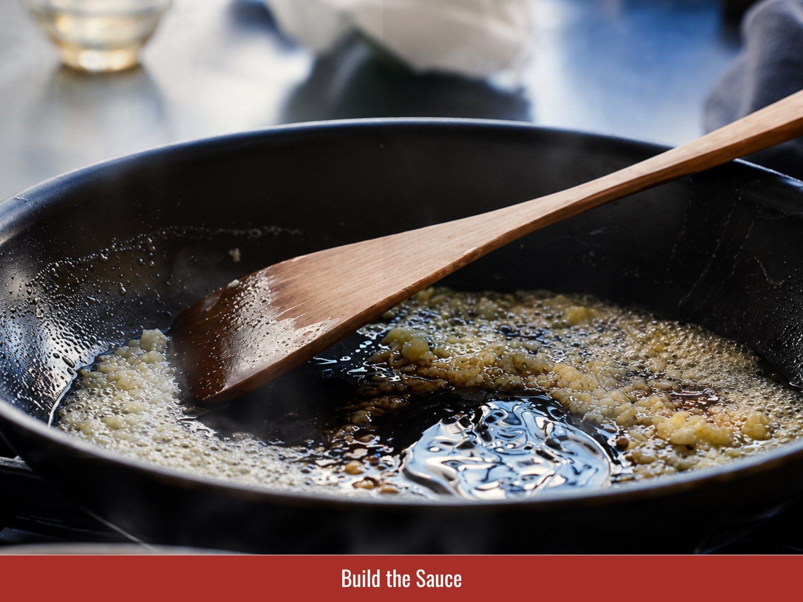 Make garlic noodle sauce