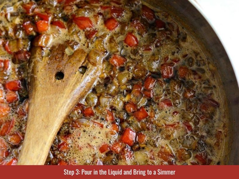 step 3 of making habanero hot sauce