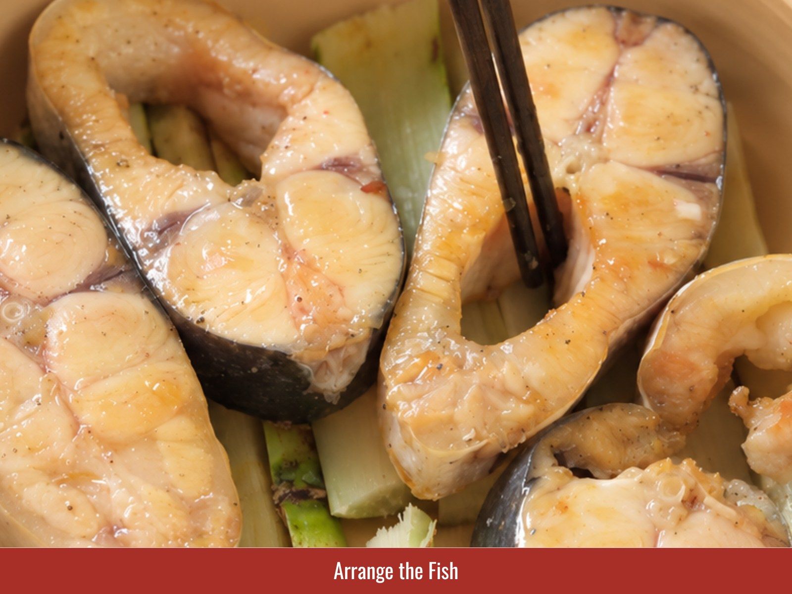 Place seared catfish in the pot