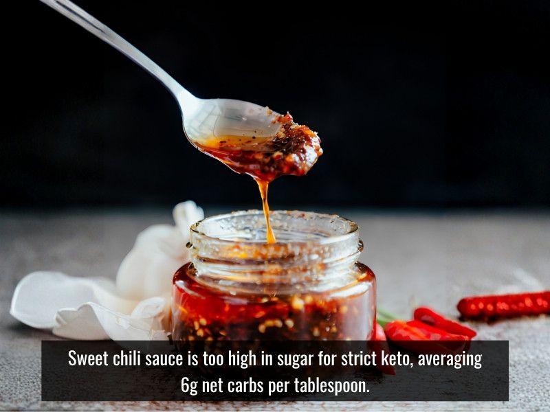 sweet chili sauce is not keto