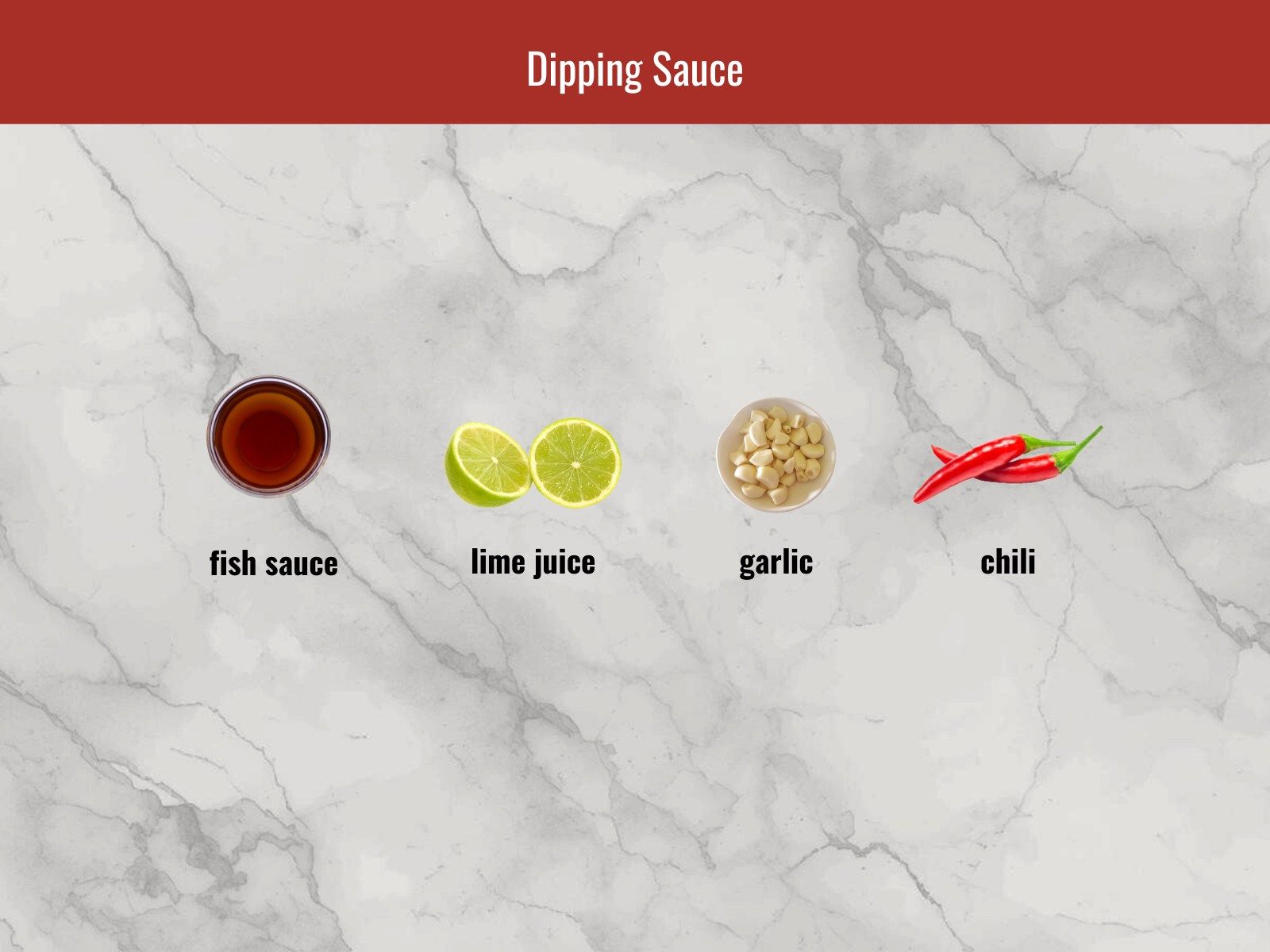 Nuoc cham dipping sauce ingredients