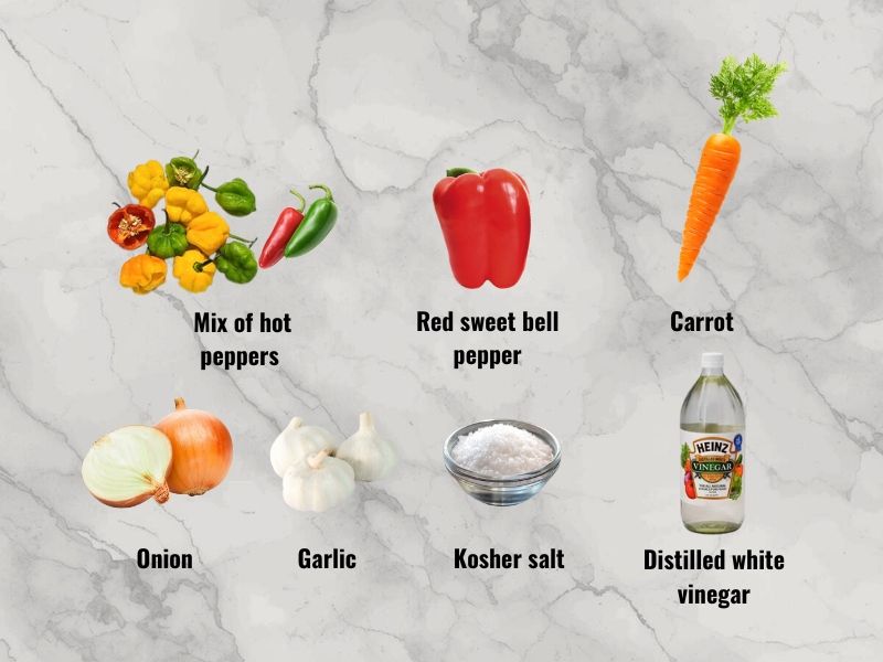 vinegar based hot sauce ingredients