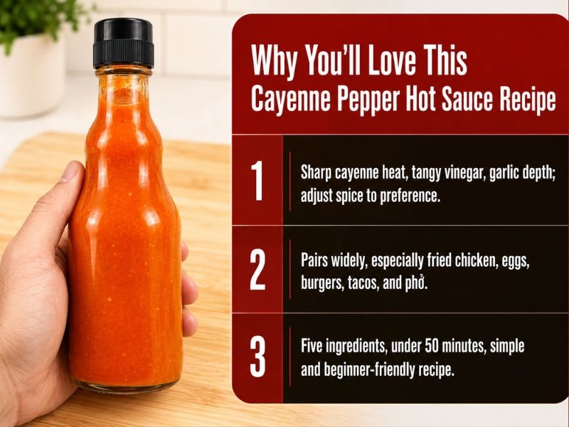 Why love cayenne hot sauce recipe