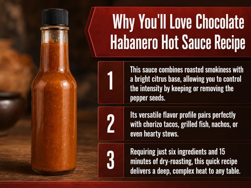 Why you’ll love chocolate habanero hot sauce recipe