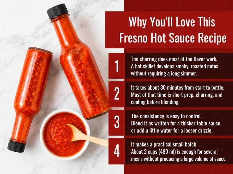 Why you’ll love Fresno hot sauce recipe