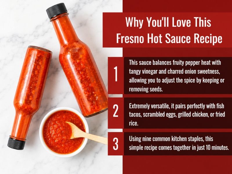Why you’ll love Fresno hot sauce recipe