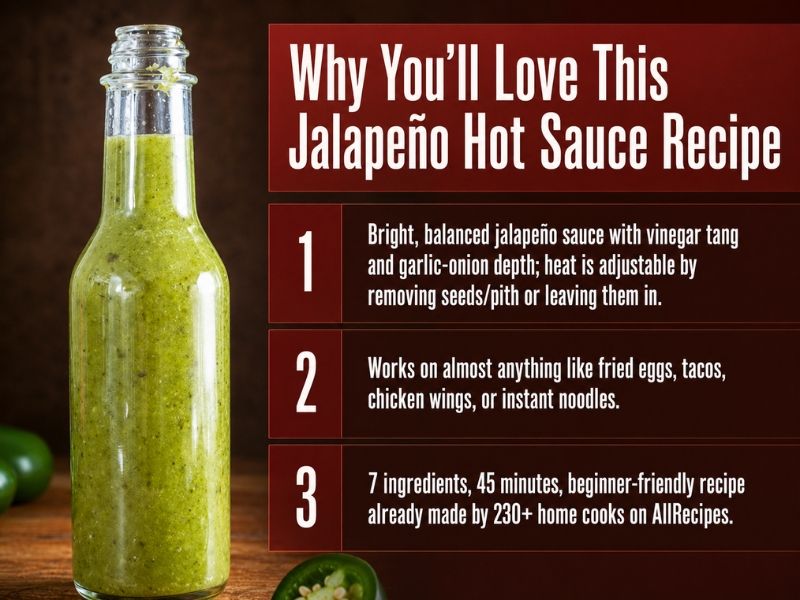 Why love jalapeño hot sauce recipe