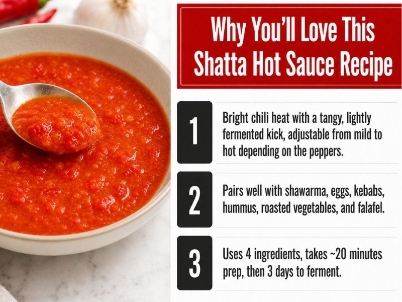 Why love Lebanese hot sauce recipe