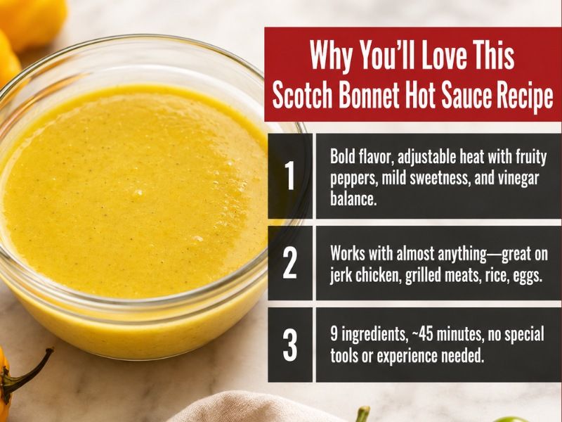 Why love Scotch bonnet hot sauce recipe